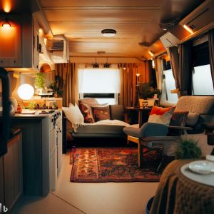 living space in an RV