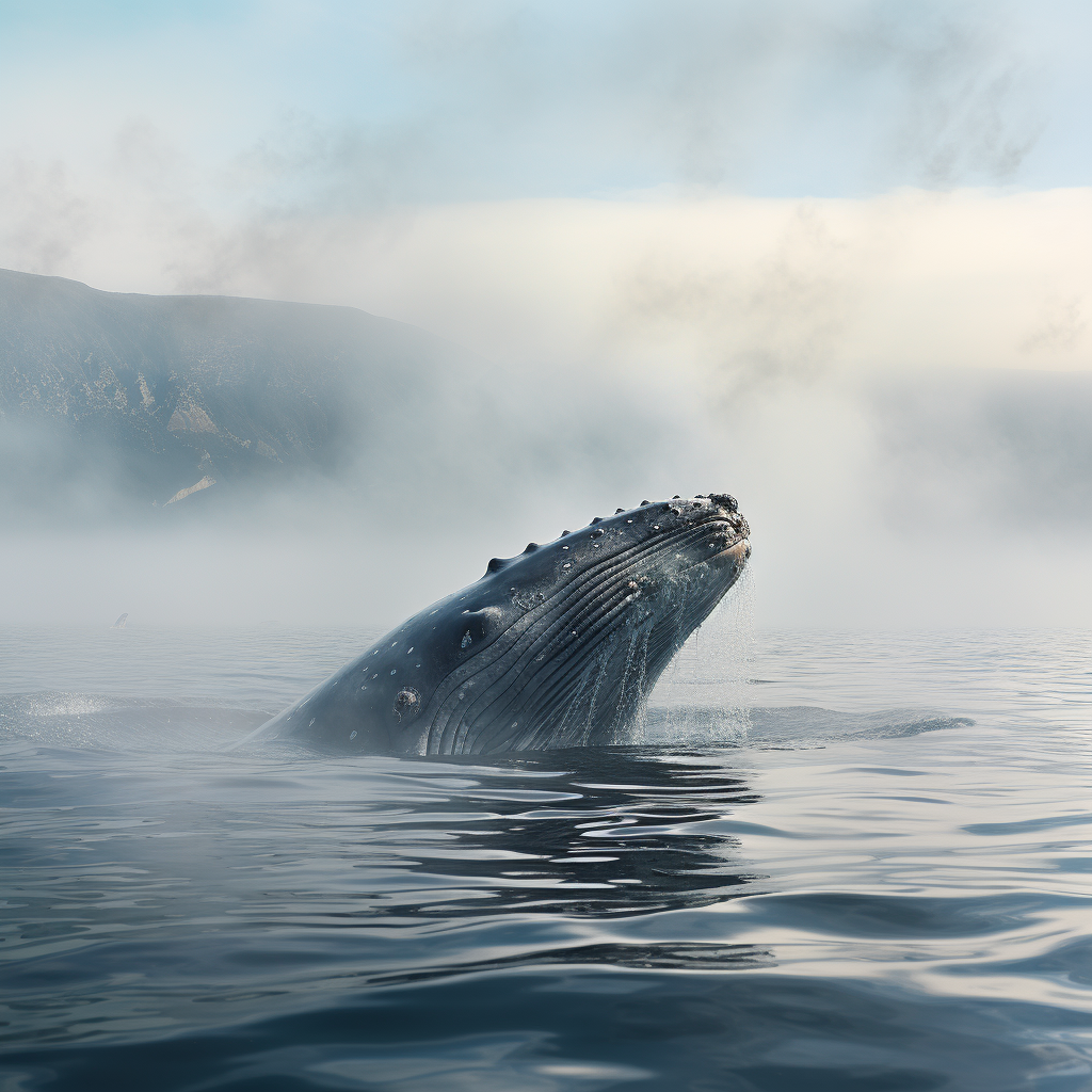 Pacific_gray_whale_blowing_mist_out_of_the_ocean_near_oregon_coast